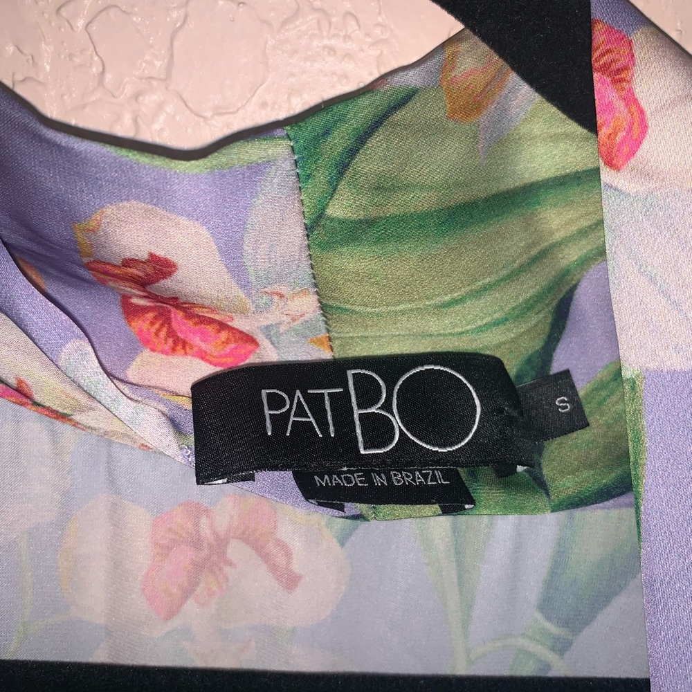 PatBO Samba High Low Ruffle Tunic Top Womens Small Dress Coverup - Picture 7 of 11